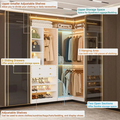 Corner Closet System