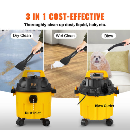 Wet Dry Portable Shop Vac/Blower