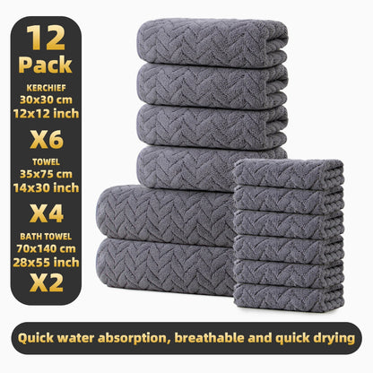 12‑Piece Towel Set