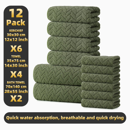 12‑Piece Towel Set