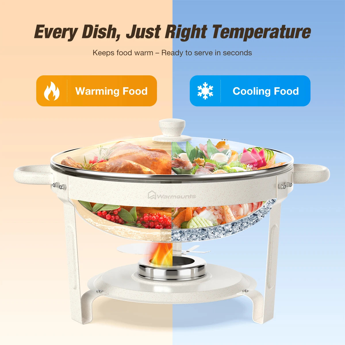 5-QT Chafing Dishes Buffet Set