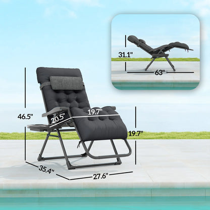 Zero Gravity Folding Patio Recliner