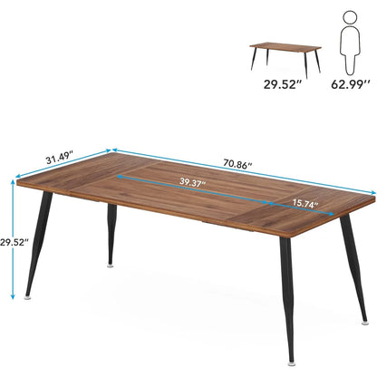 Large Rectangular Dinner Table