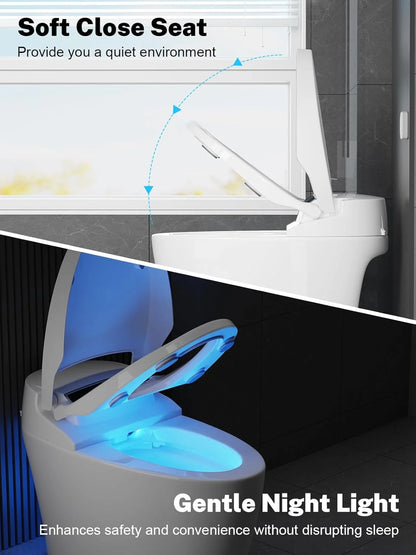 One-piece Tankless Toilet Heated Seat