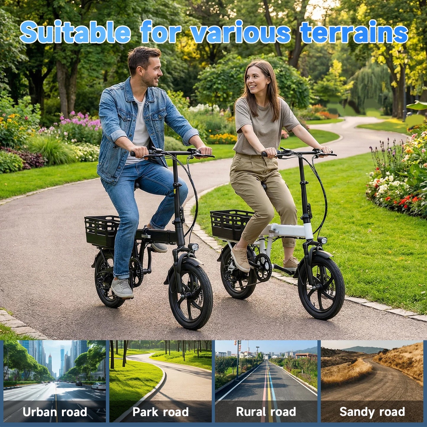 14 Inch Folding Electric Bike