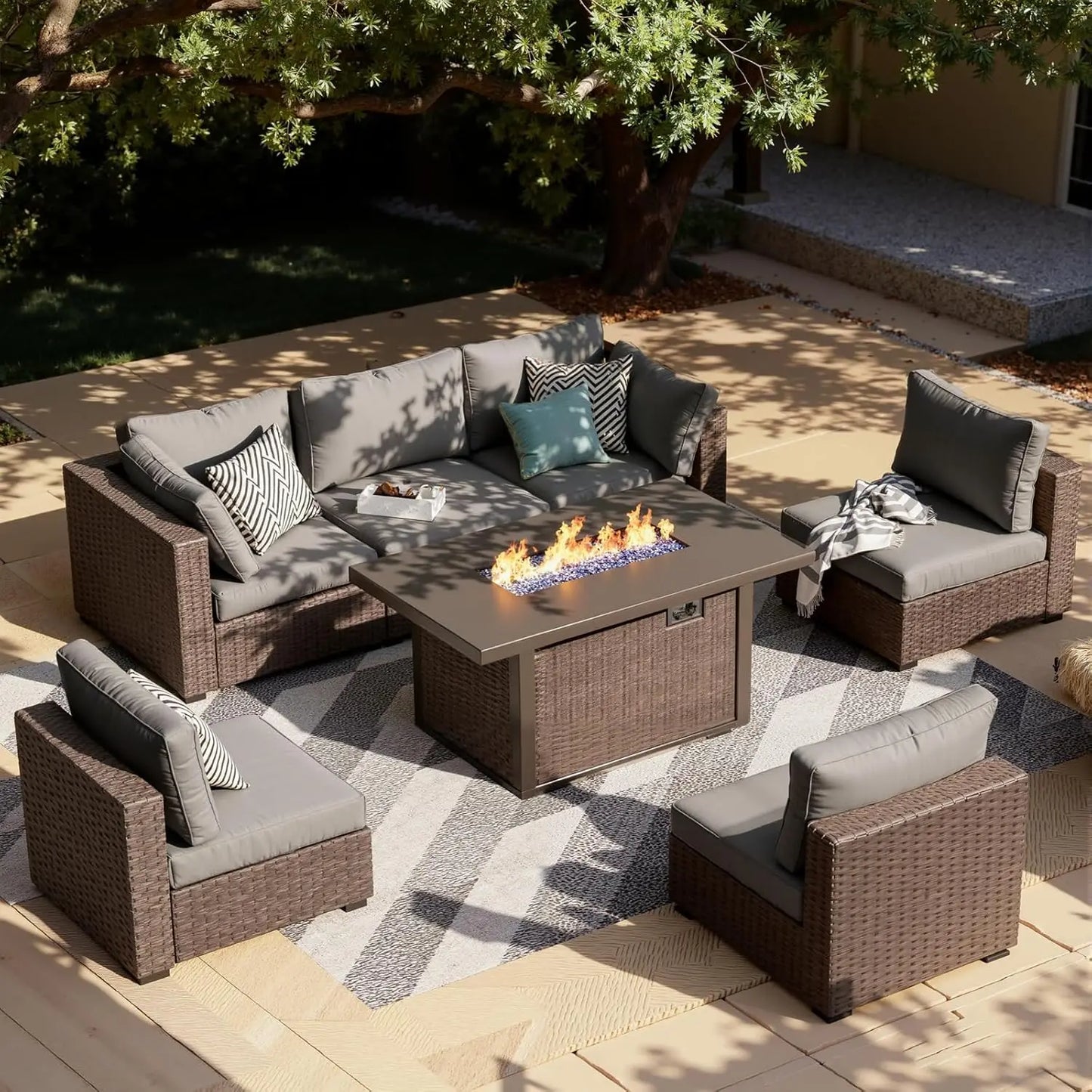 7-Piece Patio Furniture Set