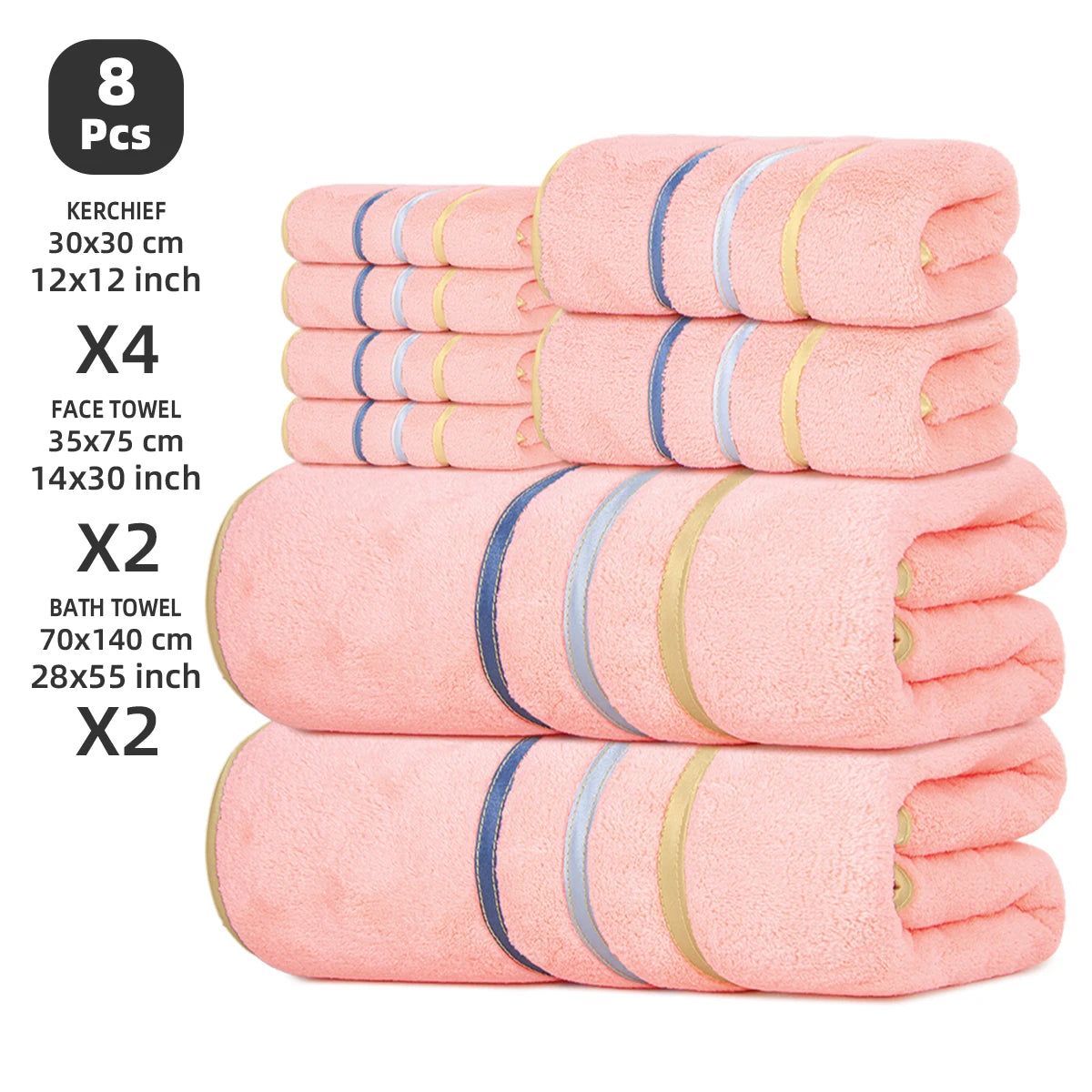 8‑Piece Towel Set