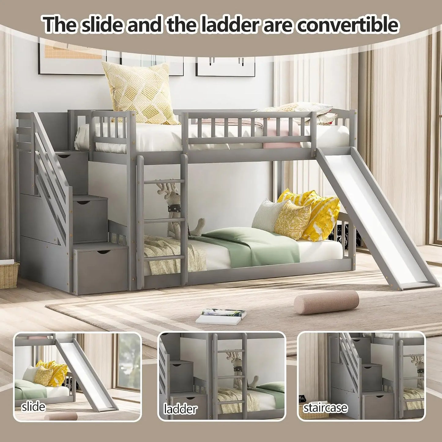 Twin Over Twin Bunk Beds