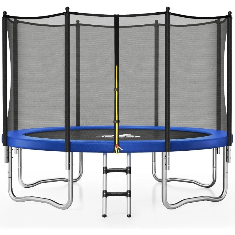 Outdoor Trampoline with Enclosure Net