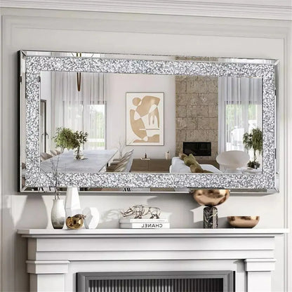 Crystal Crush Diamond Wall Mirror