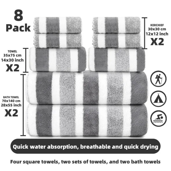 8‑Piece Towel Set