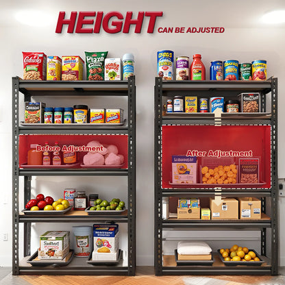 72"/60"H Storage Shelves