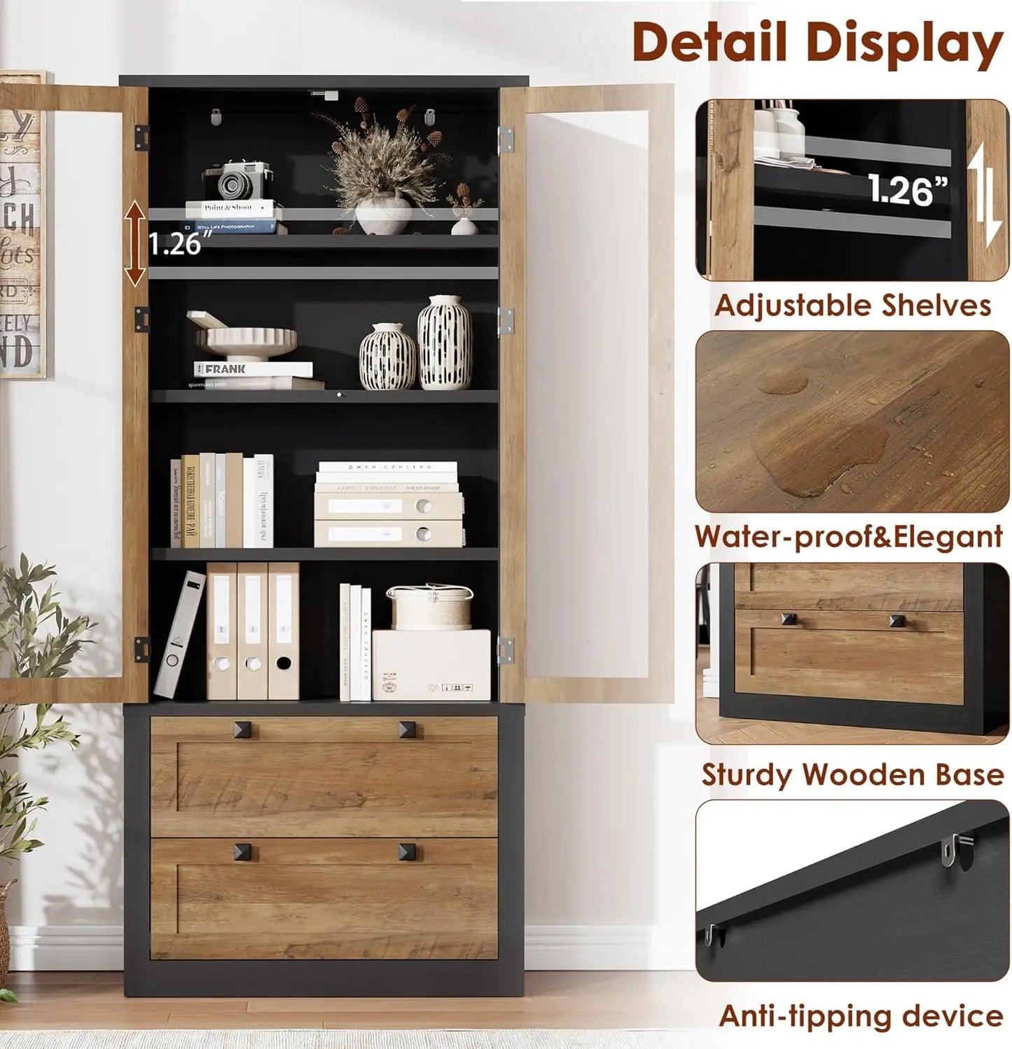 Modern Kitchen Pantry Cabinet