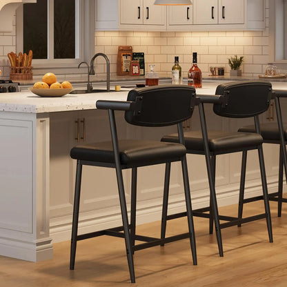 2 PCS Modern Bar Stools