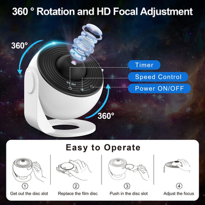 Star Projector Night Light