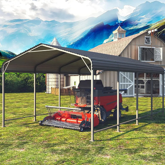12x20FT Heavy Duty Carport Canopy