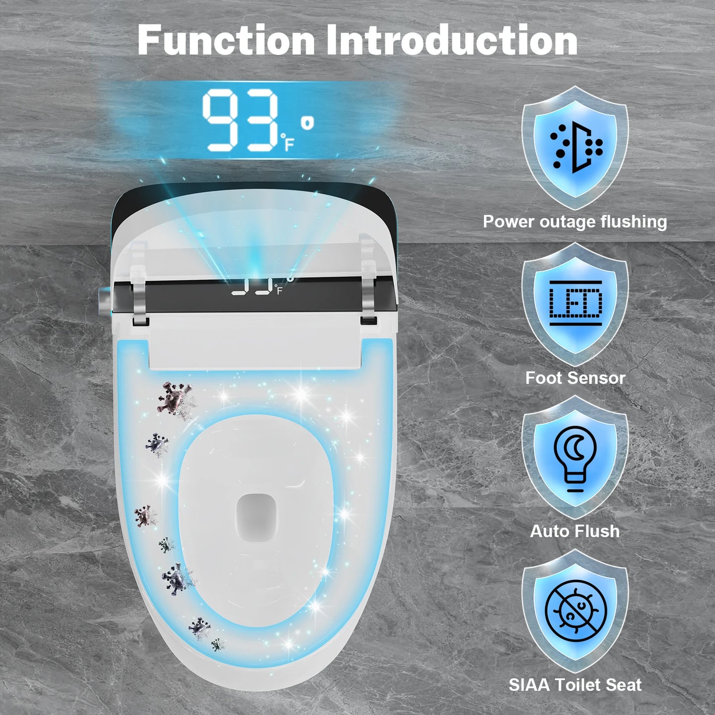 Heated Bidet Toilet Seat