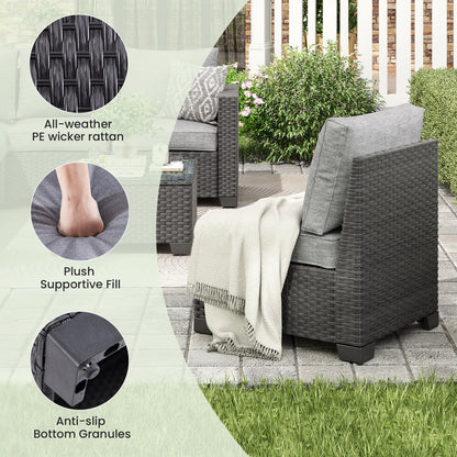 Patio Sectional Sofa Set