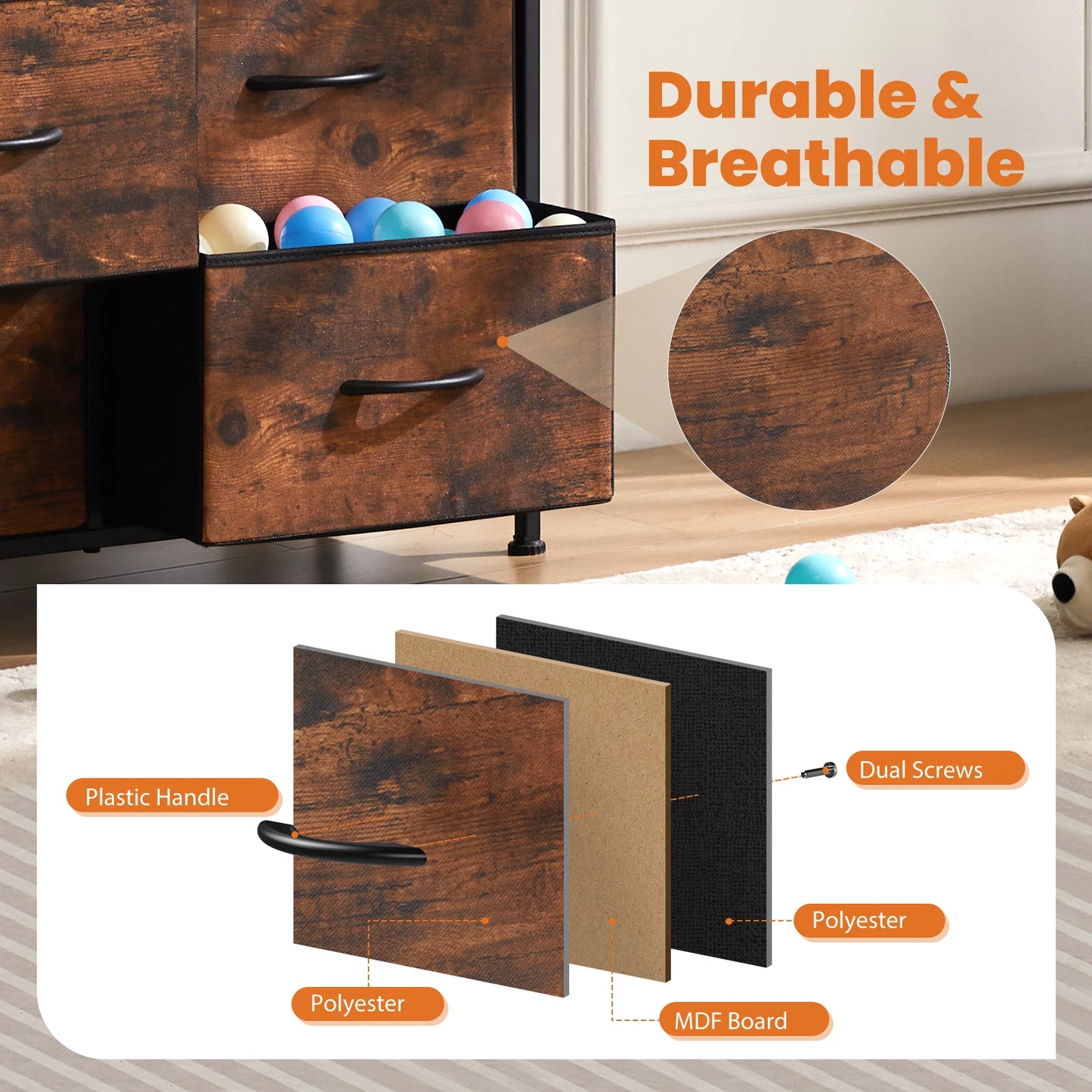 Tall Chest Organizer Closet