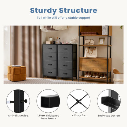 Wardrobe Steel Frame Closet