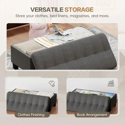 Storage Ottoman Bench