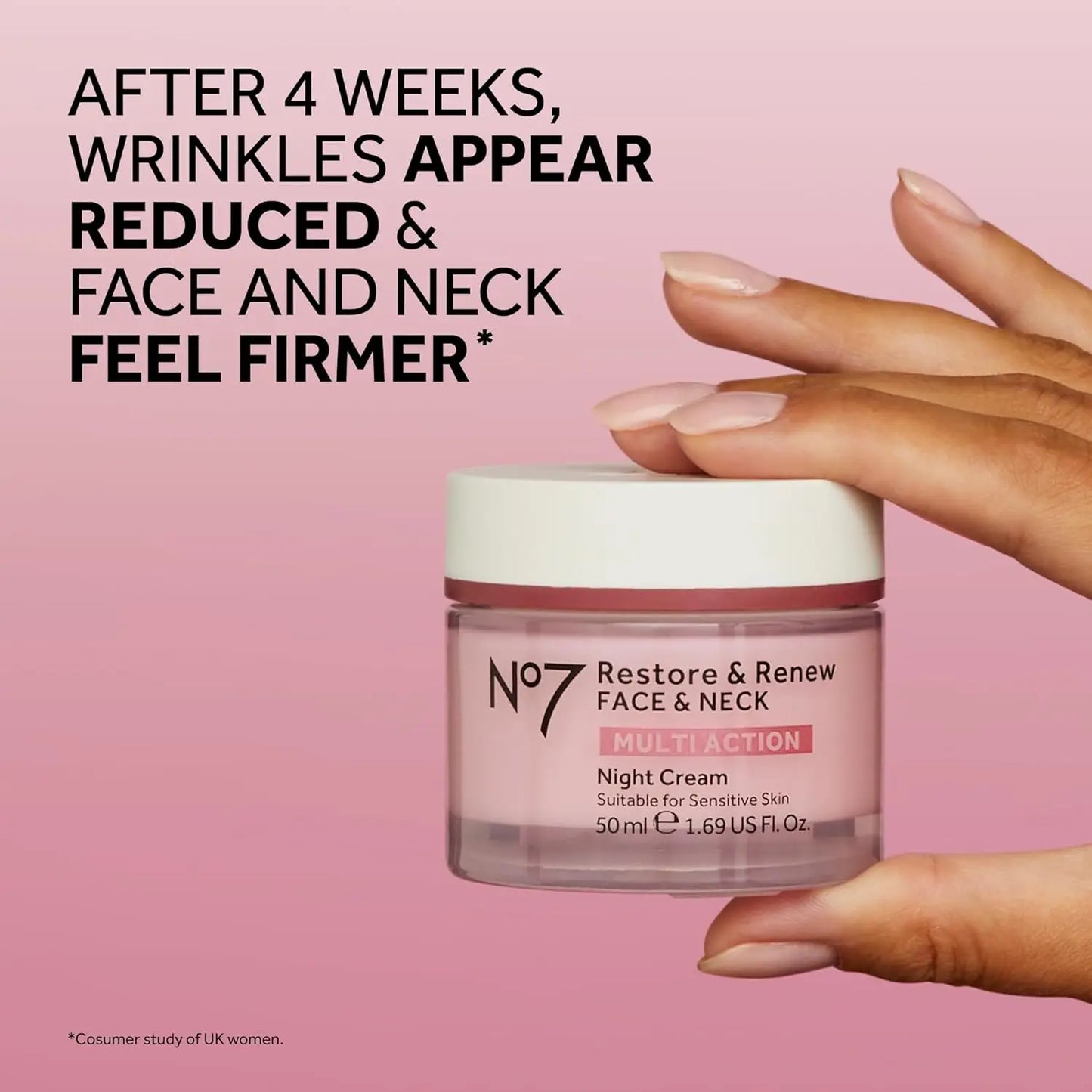 Multi Action Night Cream for Face & Neck