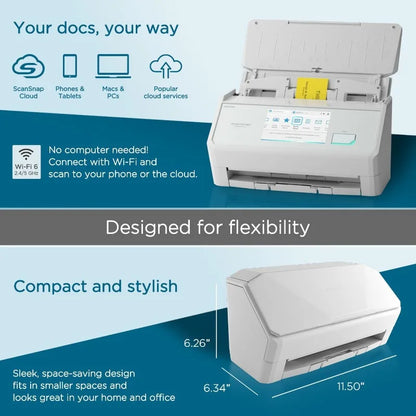 Wireless High-Speed Document, and Photo Scanner