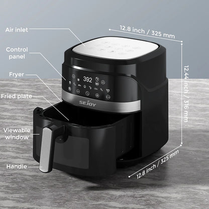 1,6 Quart Electric Hot Fryer Oven