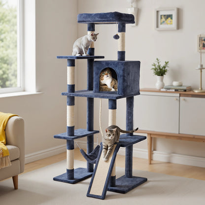 Multi-Cat Climbing Tower