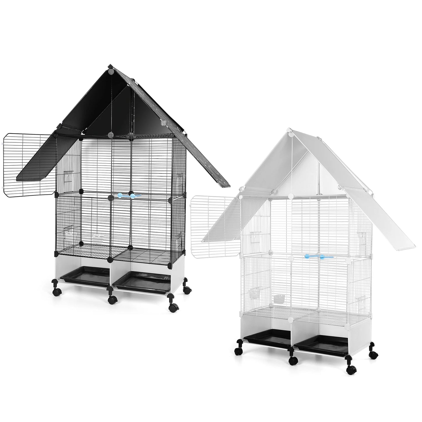 Bird Cage with Wheels