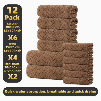 12‑Piece Towel Set