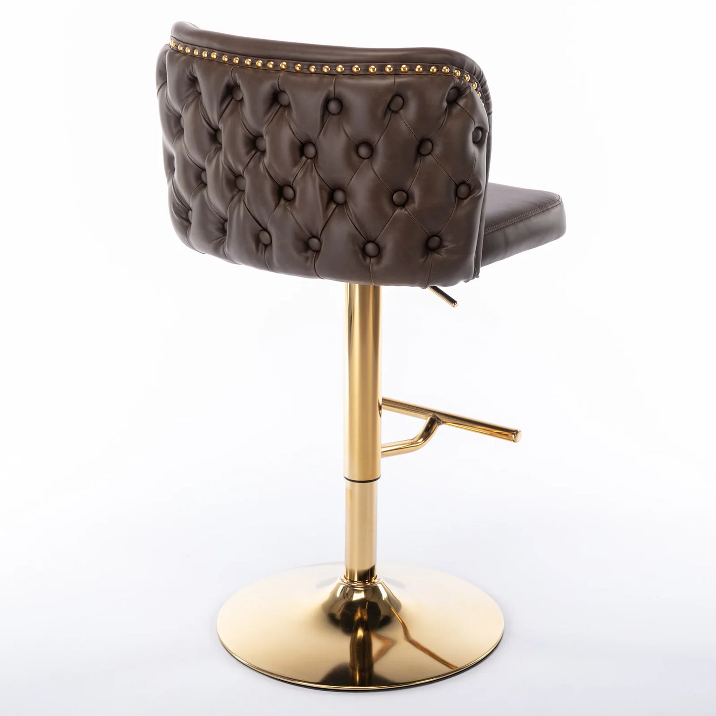 2Pcs Swivel Bar Chairs