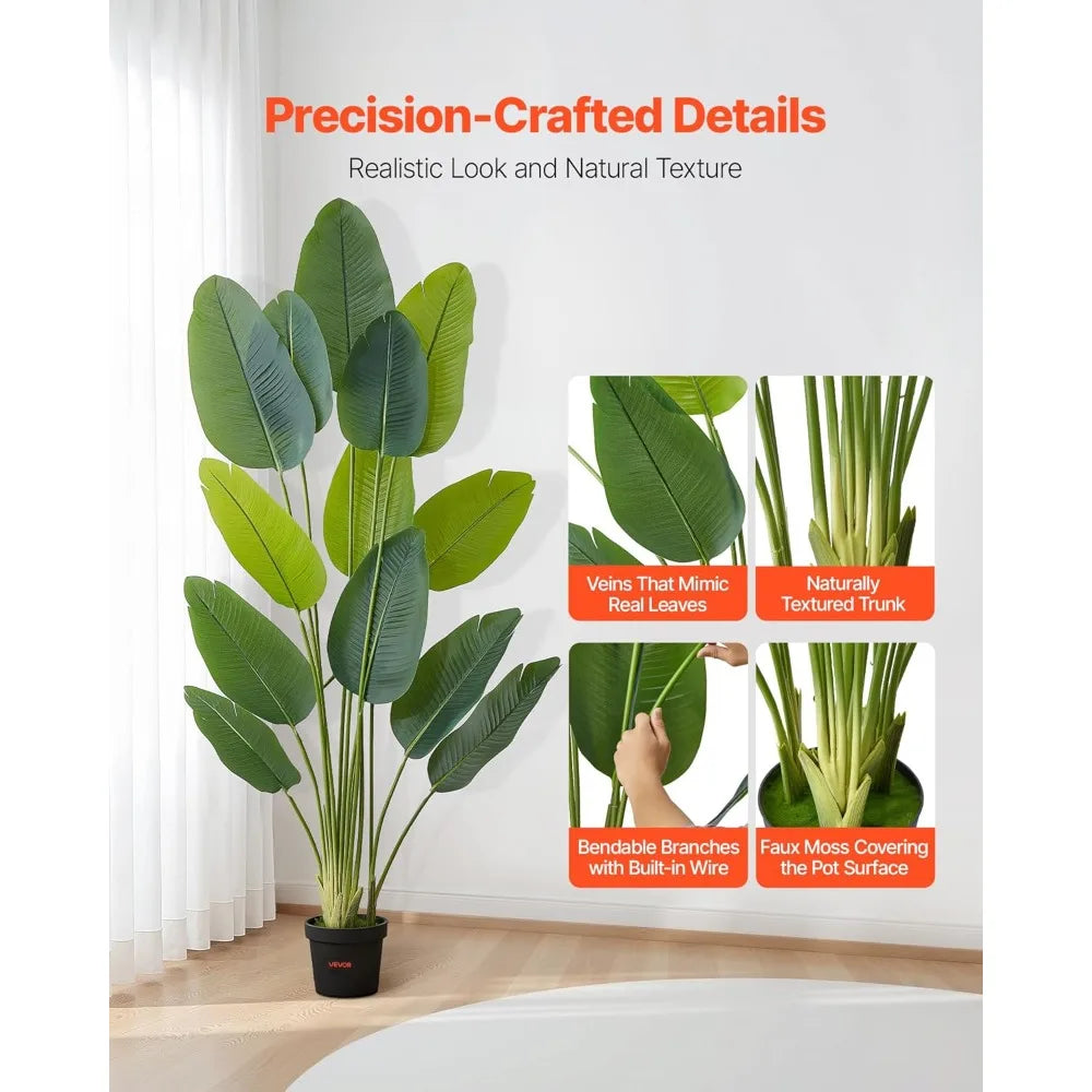 Realistic Bird of Paradise Silk Tree