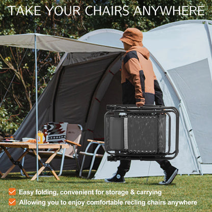 Zero Gravity Lounge Chair, set of 2