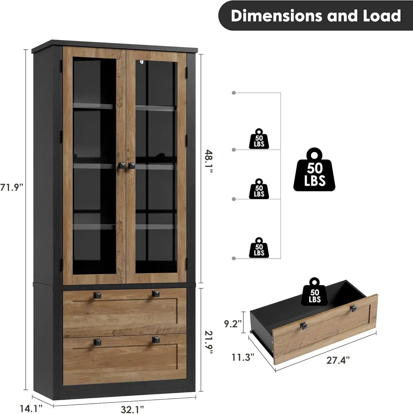 Modern Kitchen Pantry Cabinet