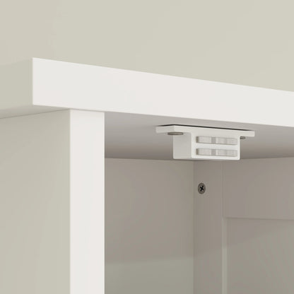 Farmhouse Narrow Bathroom Cabinet with Barn Doors