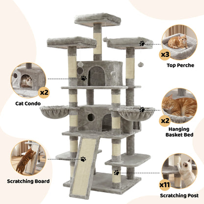 Multi Level Cat Tree Tower