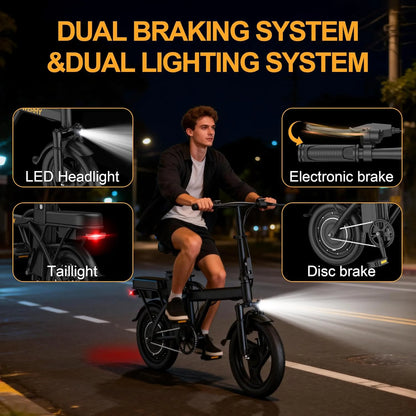 14'' Foldable Electric Bike