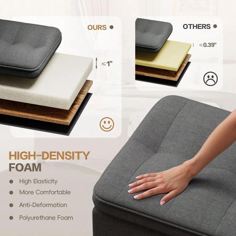 Storage Ottoman Bench