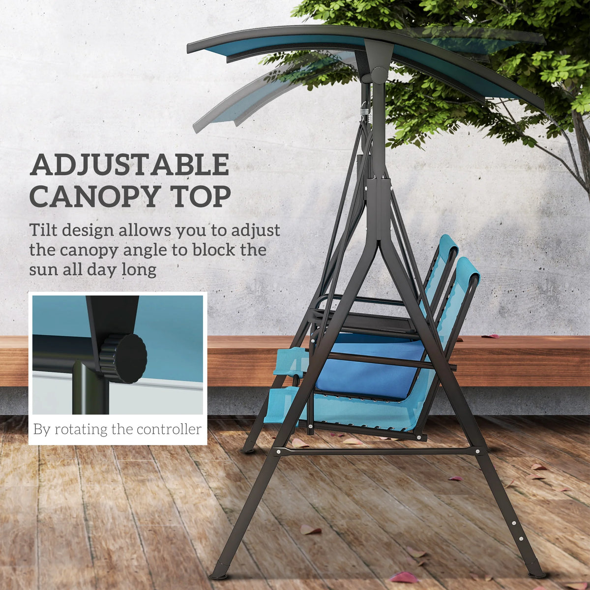 2 Person Outdoor Swing