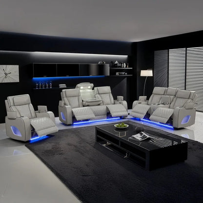 Modern Upholstered  3-Piece Living Room Set