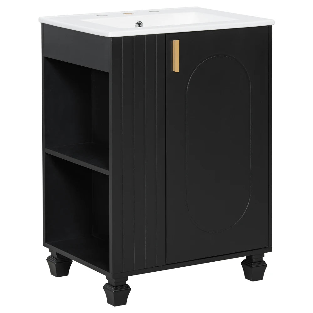 24" Bathroom Vanity with Sink