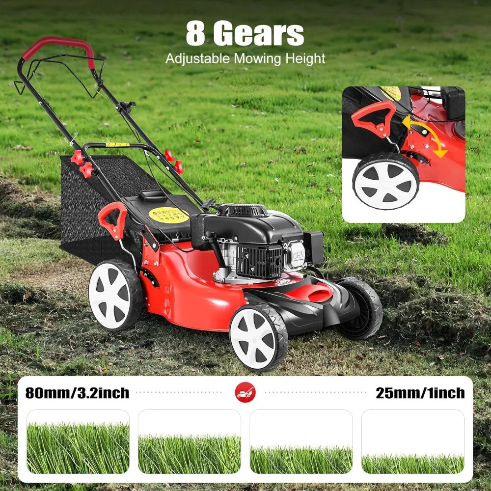 Self-Propelled 140cc Petrol Lawn Mower
