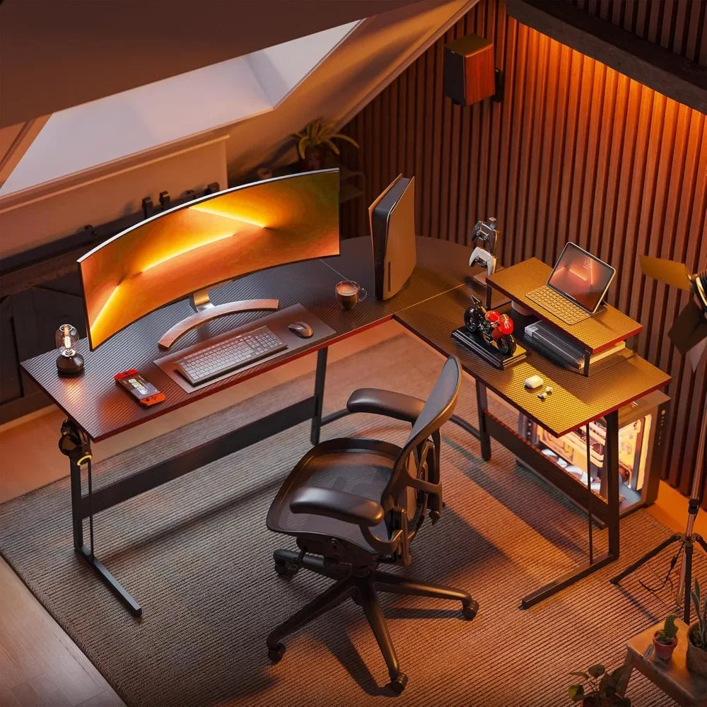 L-Shaped Gaming Desk