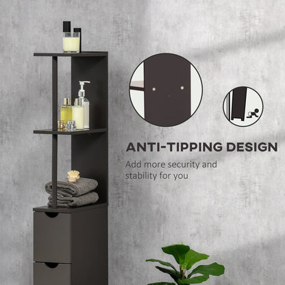 2-Tier Cabinet Shelf Storage Cupboard