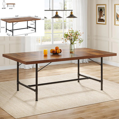 Large Rectangular Dinner Table