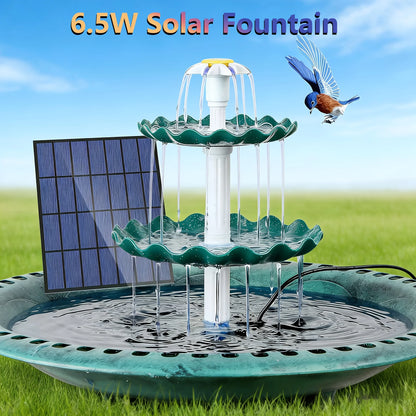 Solar Pump Bird Bath Fountain