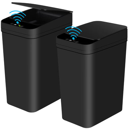 2 Pack 12L  Automatic Trash Can Touchless