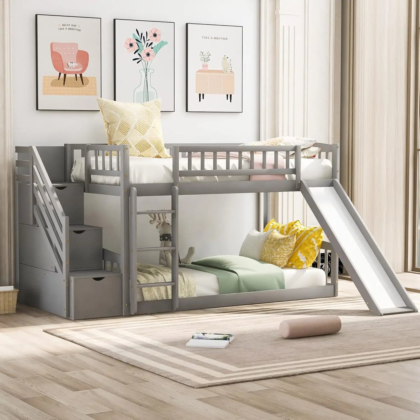Twin Over Twin Bunk Beds