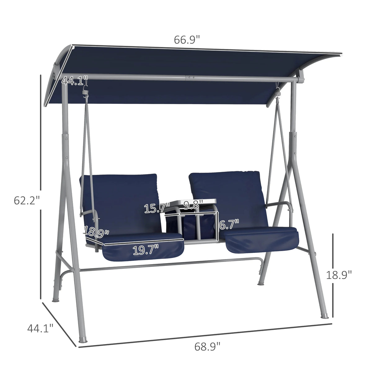 Outdoor Swing Chair Canopy